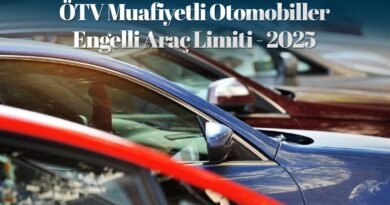 ÖTV Muafiyetli Otomobiller: Engelli Araç Limiti 2025
