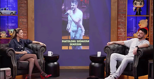 ‘PANTALON’A SIĞMAYAN SEMİNCEK!
