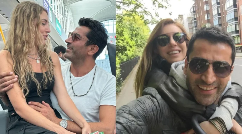 Aile Pozu: Kenan İmirzalıoğlu ve Kızları Lalin'le Bahçe Keyfi