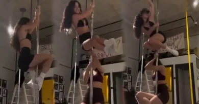 Ünlü Oyuncunun Sosyal Medyayı Sarsan Paylaşımı! Direk Dansı Görüntüleri Olay Yaratıyor