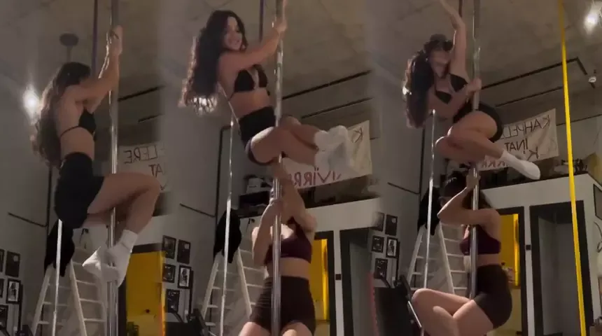 Ünlü Oyuncunun Sosyal Medyayı Sarsan Paylaşımı! Direk Dansı Görüntüleri Olay Yaratıyor