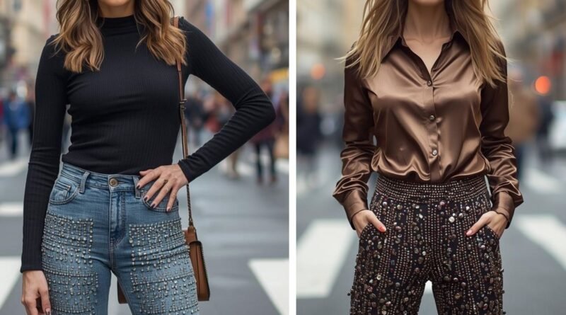 Taşlı pantolon nasıl stilize edilir? | Moda