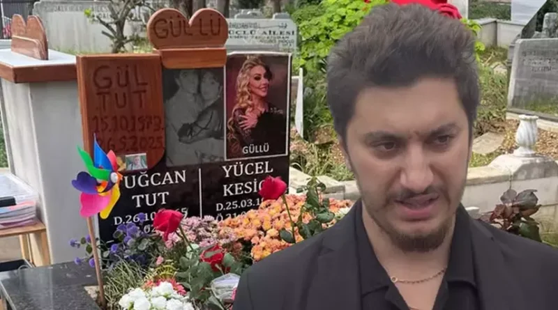 Annesinin Mezarı Başında Dikkat Çeken Paylaşım Yapan Oğul