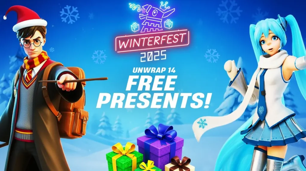 Fortnite Winterfest 2025 Tarihleri Açıklandı: Harry Potter Sürpriziyle Geliyor!