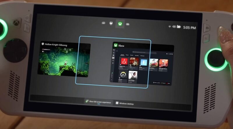 Dağıntılı Masaüstünden Konsol Moduna: Xbox’ın Tam Ekran Arayüzü Artık Tüm Windows Taşınabilir Cihazlarda!