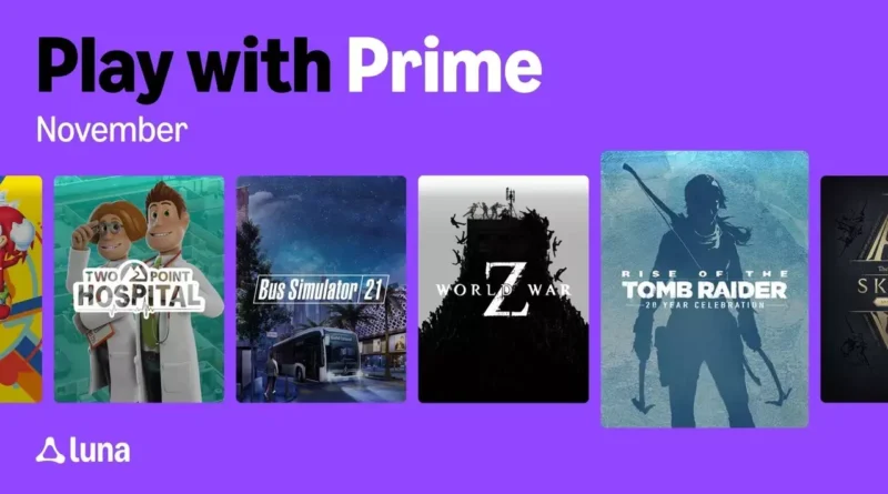 Prime Gaming Ücretsiz Oyunlarını Açıkladı