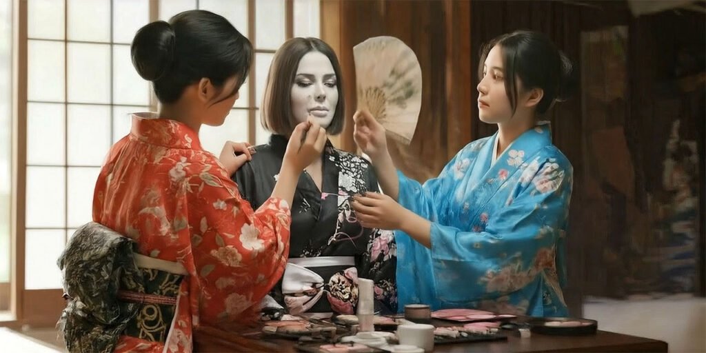 Reyhan Karaca'nın Geyşa Dönüşümü!