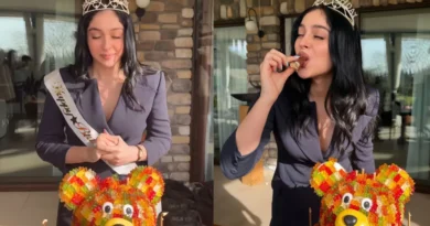 Setin Kraliçesi Cemre Baysel! 27. Yaş Gününe Özel 'Ayıcıklı' Kutlama