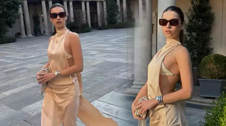 Ünlü Oyuncu Afra Saraçoğlu'nun Tarzı Sosyal Medyada Gündem Oldu