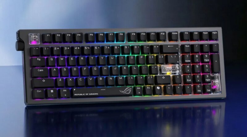 Asus Morph 96 Kablosuz: Kendi Mekanik Klavyeni Yapmadan Özel Hissiyatı Yaşa!