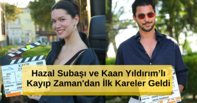 Hazal Subaşı ve Kaan Yıldırım’ın Kayıp Zaman'dan İlk Kareler Geldi