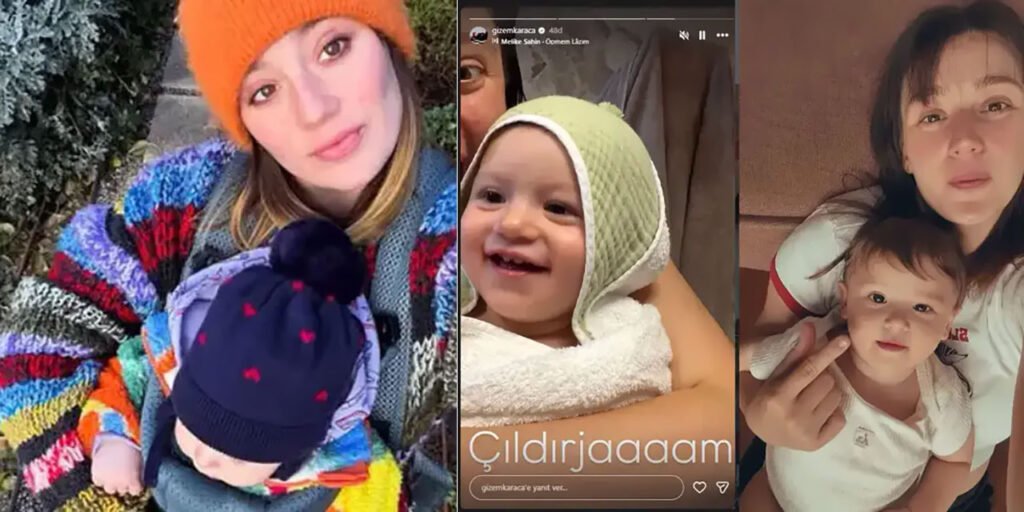 Gizem Karaca Paylaştı: “ÇILDIRJAAAAM” Kızının Karesi!