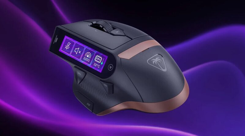 Turtle Beach, Command Series MC7 Oyun Mouse'unda Kontrol Ekranı Sunuyor!