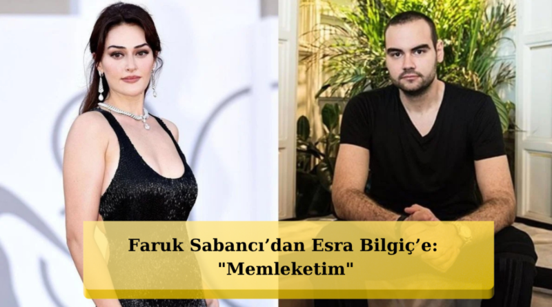 Esra Bilgiç Kuralları Yıktı! Sosyal Medyada Serinletici Aşk İtirafı