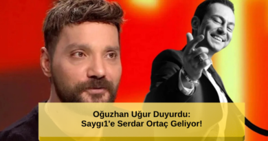 Serdar Ortaç Saygı1'e Geliyor!