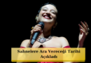 Karnı Burnunda Melike Şahin Söyledi, Binler Eşlik Etti!