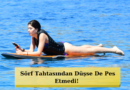 Bodrum'da Dalgalara Meydan Okuyan Performans!