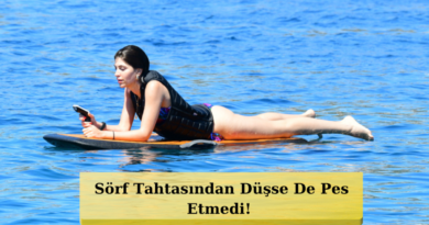 Bodrum'da Dalgalara Meydan Okuyan Performans!