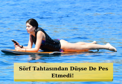 Bodrum'da Dalgalara Meydan Okuyan Performans!