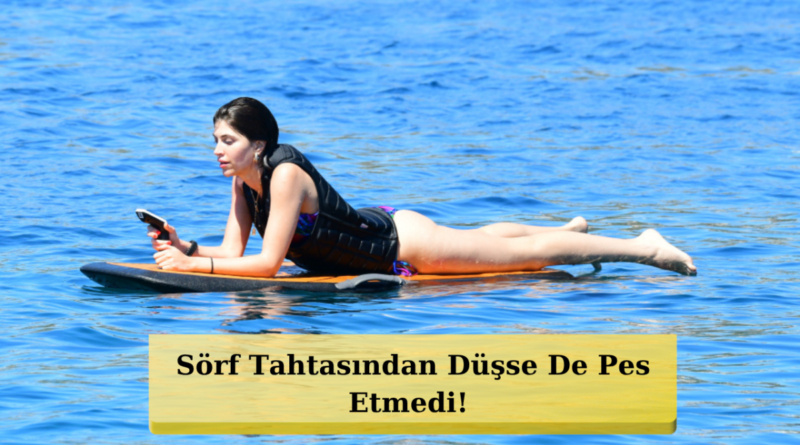 Bodrum'da Dalgalara Meydan Okuyan Performans!
