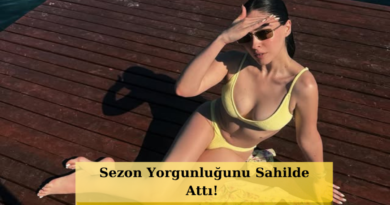 Cemre Baysel, Sarı Bikinisiyle Yaz Sezonunu Sarsıyor!