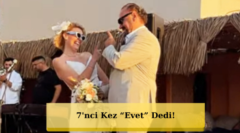 Hakan Aysev ve Çağrı Özsaatçılar Muhteşem Bir Düğünle Evlendi!