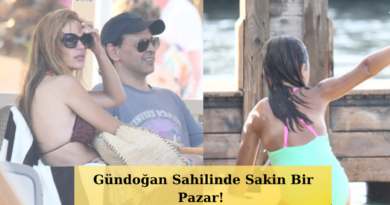 Kaan Tangöze ve Kıvılcım Ural'ın Kızları İlayda ile Bodrum Tatili
