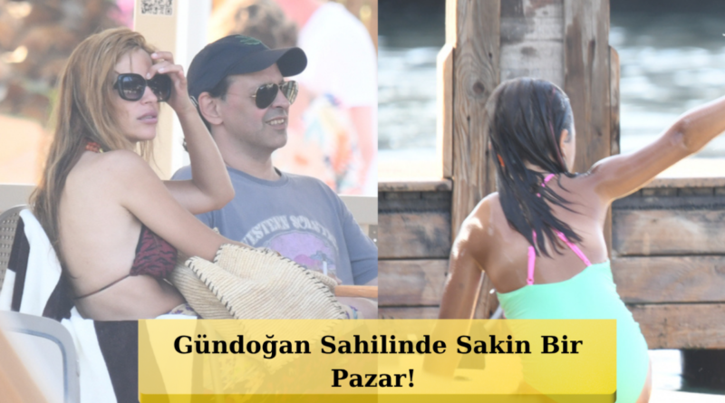 Kaan Tangöze ve Kıvılcım Ural'ın Kızları İlayda ile Bodrum Tatili