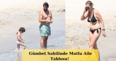 Özge Özder ve Sinan Güleryüz Çiftinin Kızları Eva Luna'yla Renkli Bodrum Tatili