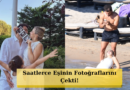 Eşi Caner Yıldırım'a Karnı Burnunda Stil Pozları!