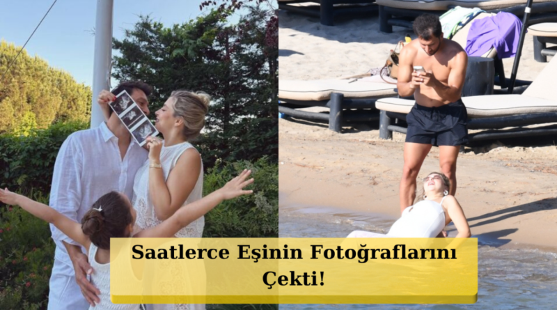 Eşi Caner Yıldırım'a Karnı Burnunda Stil Pozları!