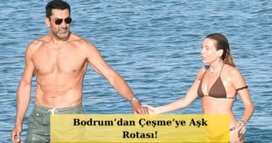 Aşk Rüzgarı Çeşme Sahillerinde: Sinem Kobal ve Kenan İmirzalıoğlu Gün Batımında Romantik Anlar Yaşadı!
