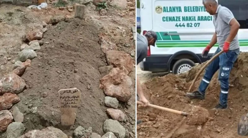 BÜYÜK VEFASIZLIK! BELEDİYE GÖREVLİLERİ DEFNETTİ
