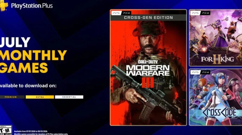 “PS Plus Temmuz’da Modern Warfare III’ü Ekliyor, Ayrıca İlgini Çekecek İki Oyun Daha!”