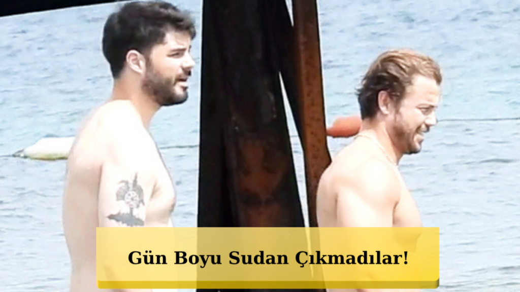 Çeşme'de Söz Nostaljisi: Tolga Sarıtaş ve Genco Özak Deniz Ortasında Keyifli Sohbet!