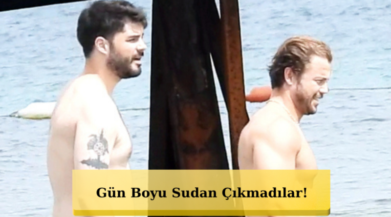 Çeşme'de Söz Nostaljisi: Tolga Sarıtaş ve Genco Özak Deniz Ortasında Keyifli Sohbet!