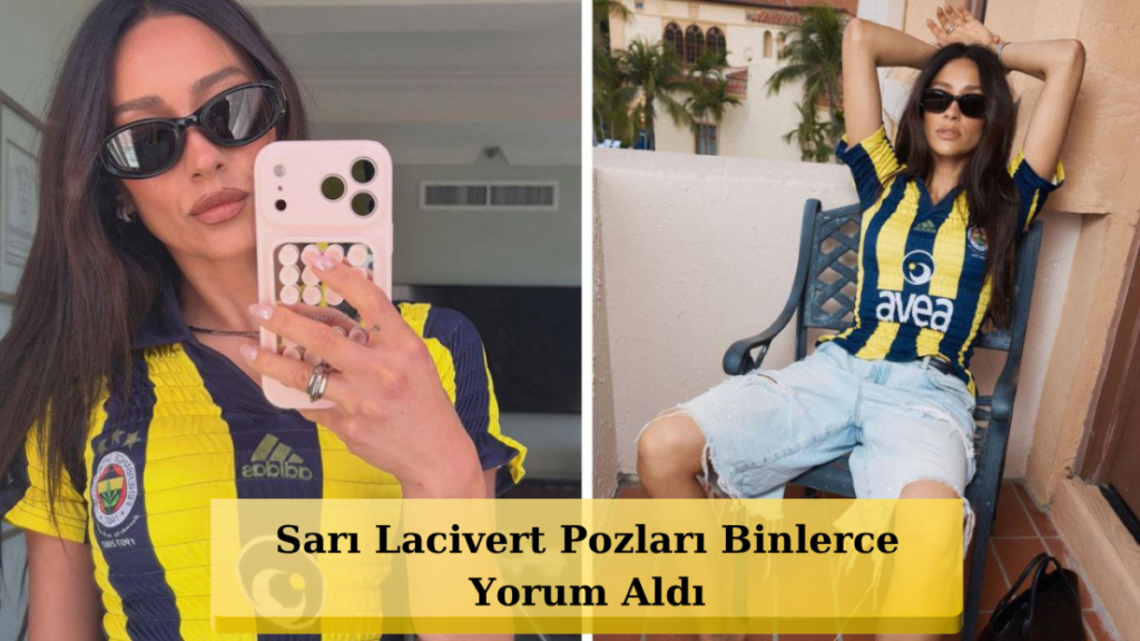 34 Milyonluk Yıldız Shay Mitchell, Fenerbahçe Formasını Giydi!