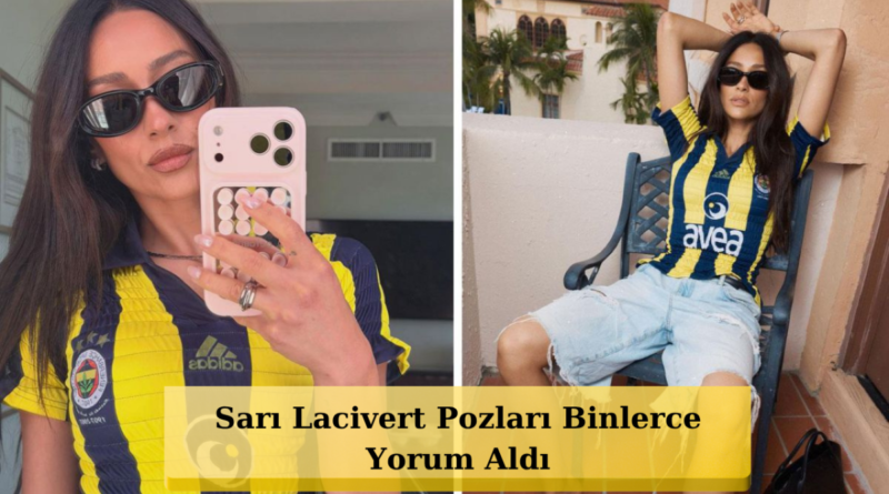 34 Milyonluk Yıldız Shay Mitchell, Fenerbahçe Formasını Giydi!