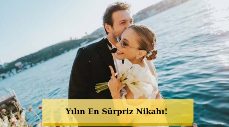 Beykoz'da Gizli Düğün: Damla Sönmez ve İlkay Akıncı Sessiz Sedasız Evlendi!