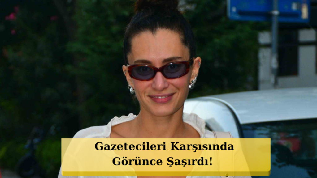 Hande Doğandemir Cihangir Sokaklarında Objektiflere Yansıdı: 'Bugün Konuşmasak Olur Mu?'