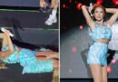 Hadise... Sahne Basamaklarında Dans Gösterisi!
