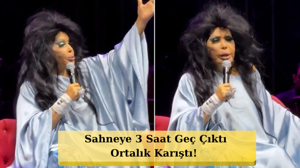 Bülent Ersoy Kuşadası Konserinde Seyirciye Tepki Göstermesi Üzerine Sinirlendi ve Küfür Etti!