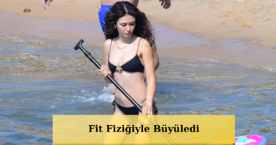 Türkü Su Demirel Bodrum'da Deniz Üstünde Performans Sergiledi! Hem Kürek Çekti Hem Güneşlendi.