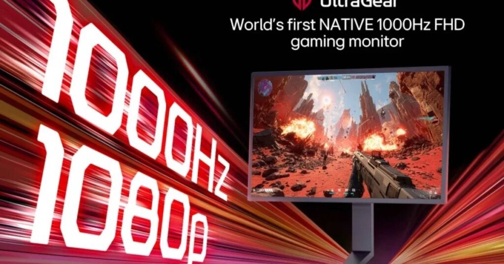 LG'nin Şaşırtıcı 1,000Hz Oyun Monitörü Artık 1,000 Dolar!