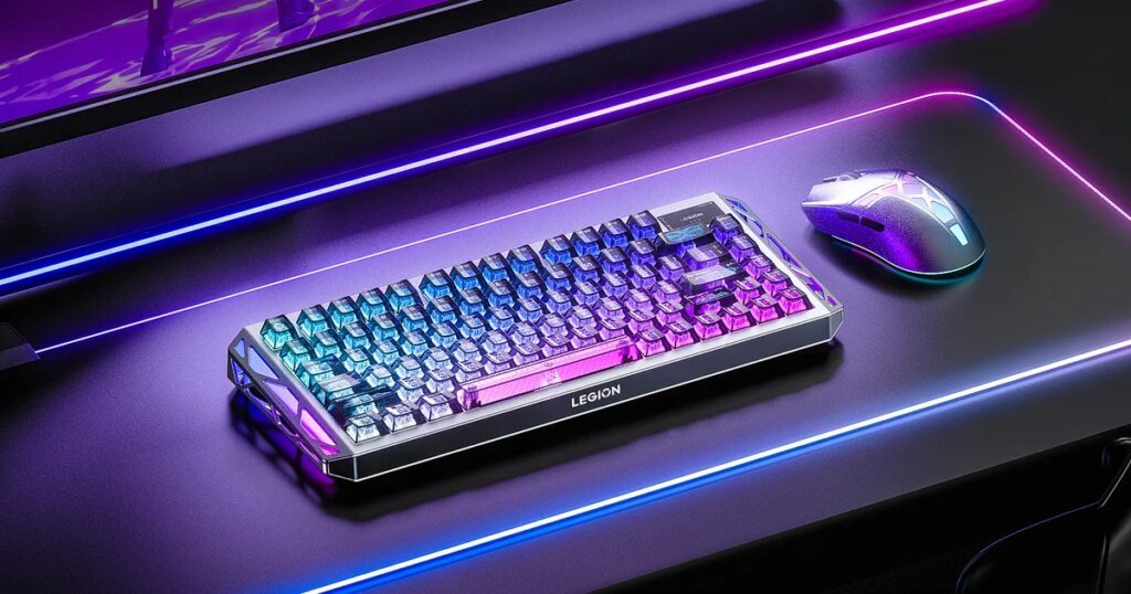 Lenovo'dan Parlak Oyun Deneyimi: Metalik Hall Etkili Klavye ve 59 Gramlık Mouse ile Tanışın!