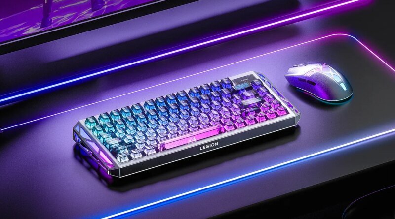Lenovo'dan Parlak Oyun Deneyimi: Metalik Hall Etkili Klavye ve 59 Gramlık Mouse ile Tanışın!