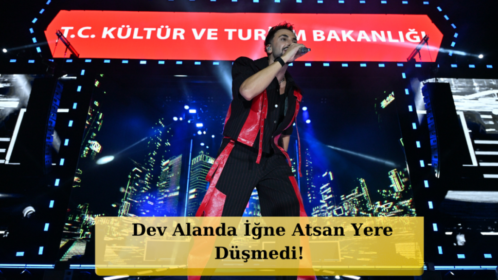 Sefo, Erzurum'u Coşturdu! Miting Alanında Unutulmaz Müzik Şöleni