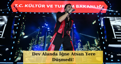 Sefo, Erzurum'u Coşturdu! Miting Alanında Unutulmaz Müzik Şöleni