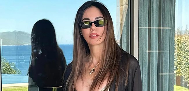 Bikini Pozlarıyla Dikkat Çeken Defne Samyeli'nin Fit Görünümünün Sırrı Merak Ediliyor!