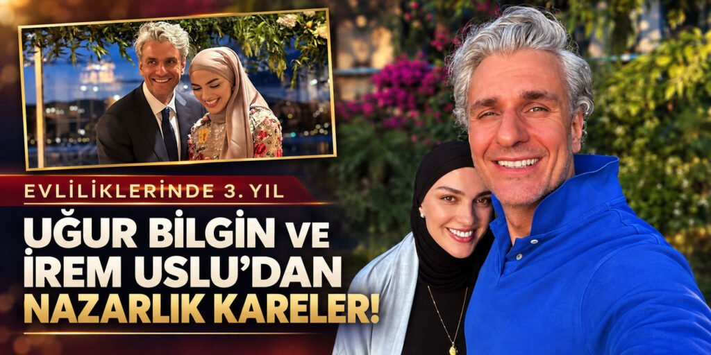 3. Evlilik Yıldönümünde Romantik Pozlar!